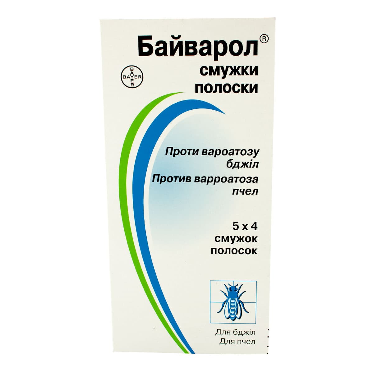 Bayvarol Strips (Байварол) смужки для виявлення і знищення кліщів варроа