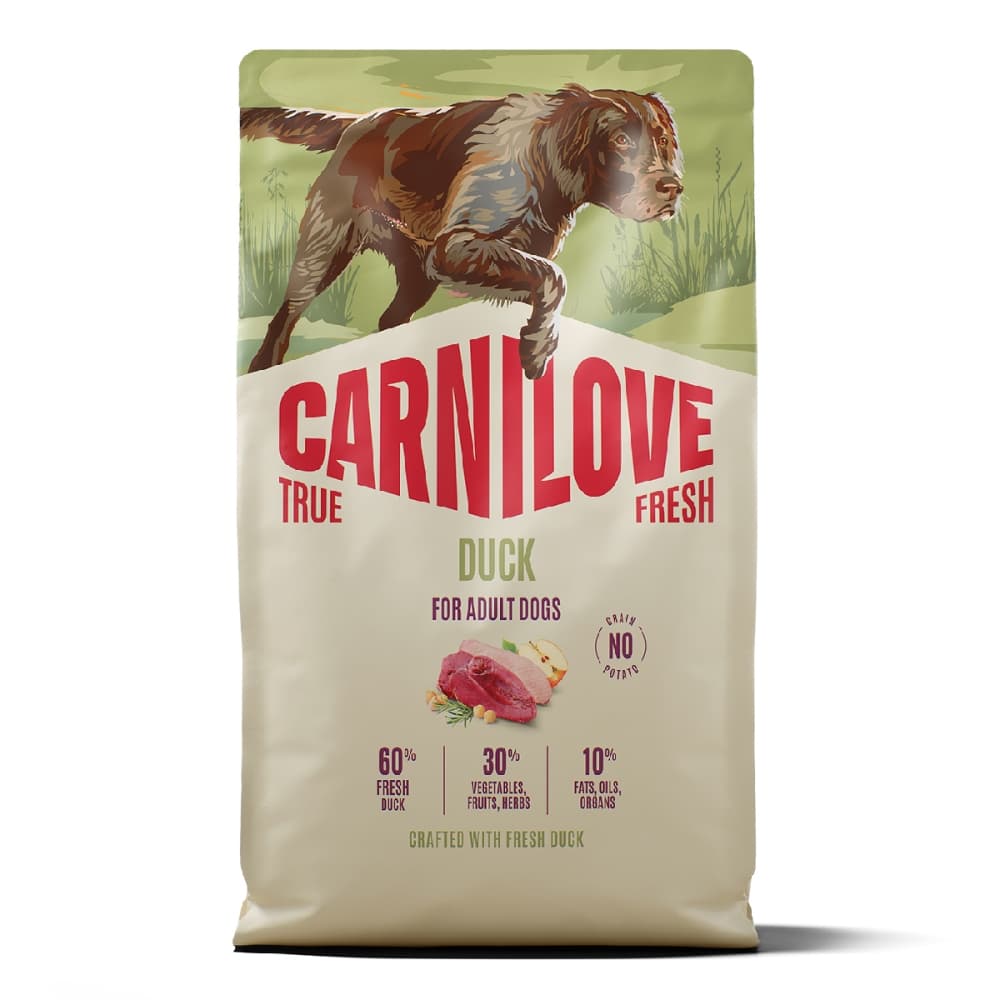 Carnilove True Fresh Duck Беззерновий сухий корм для собак з качкою