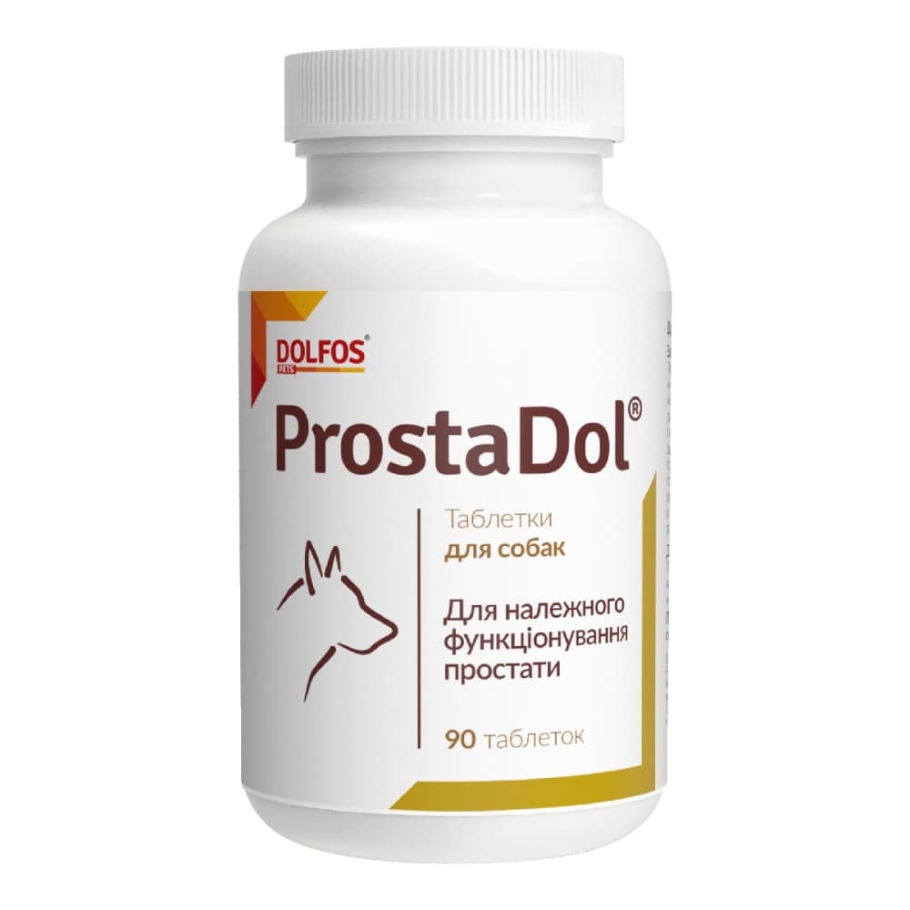 Dolfos ProstaDol Таблетки для собак для підтримки здоров'я простати
