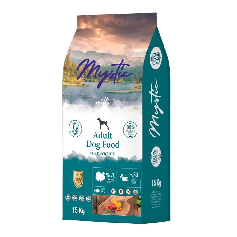 Mystic Adult Dog Food Turkey & Rice Сухий корм для дорослих собак з індичкою та рисом